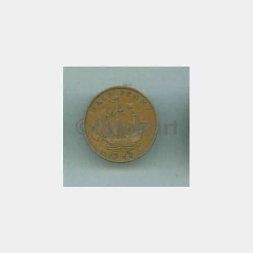 1942 İngiltere Half Penny Madeni Para