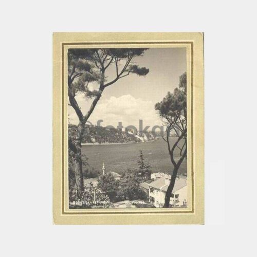 1963 Boğaziçi İstanbul Kartpostal
