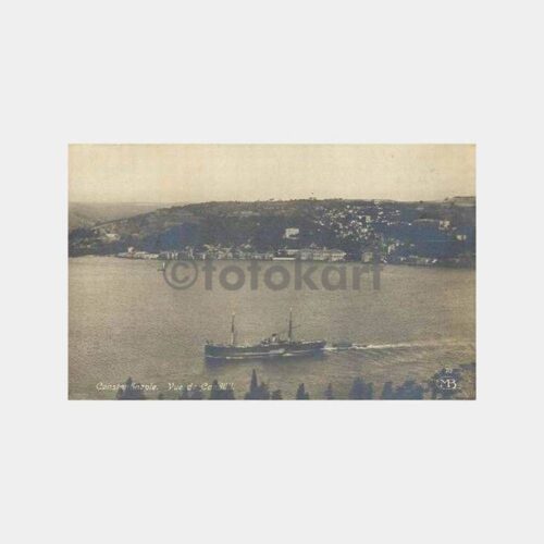 İstanbul Boğaziçi Kandilli Görünüm Kartpostal