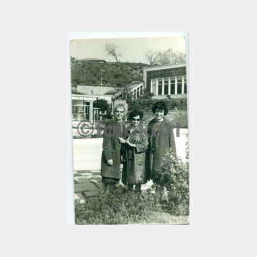 1962 Kilyos Turistik Tesisleri Aile 2 Adet Fotoğraf - Görsel 2