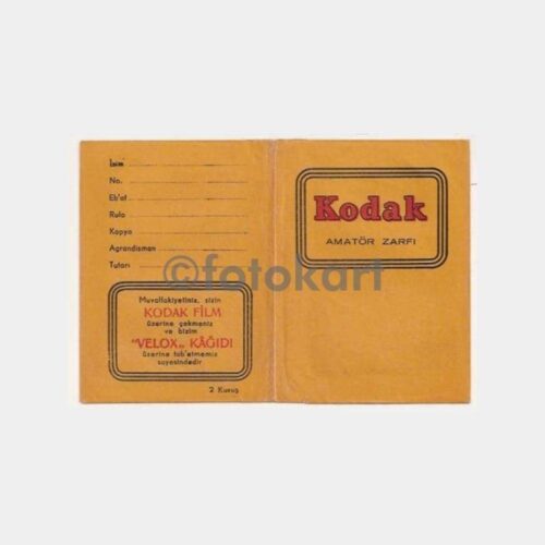 Kodak Eski Fotoğraf Saklama Zarfı