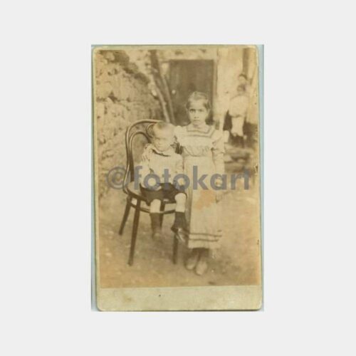 1900 Osmanlı Kabinet Fotoğraf