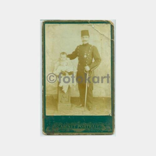1900 Osmanlı Kabinet Fotoğraf