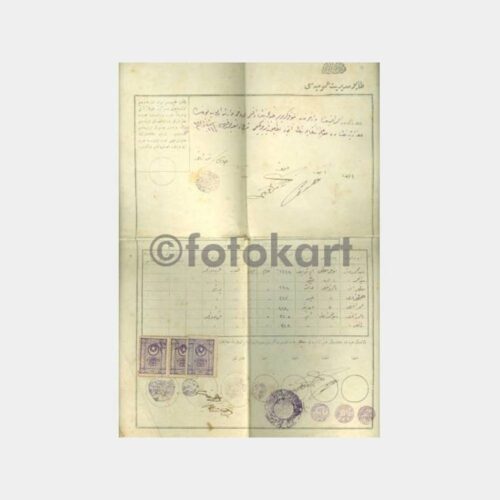 1927 Osmanlıca Hukuki Soruşturma Belge - Görsel 2