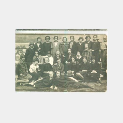 1925 Saraybosna Gymnastic Öğrenciler Fotoğraf