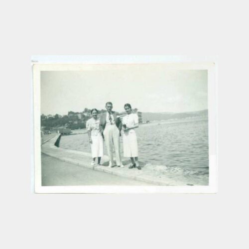 1937 Sarıyer Tarabya Sahili Görünüş Fotoğraf