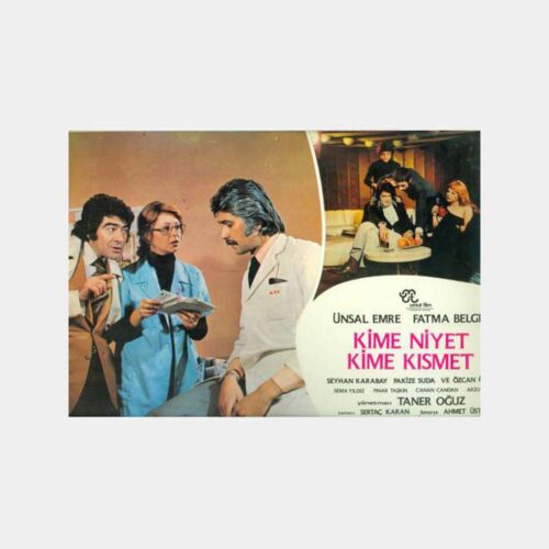 Kime Niyet Filmi Ünsal Emre Fatma Belgen Sinema Lobi Kart