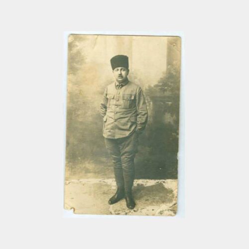 1918 Kurtuluş Savaşı Subay Görünüş Fotoğraf