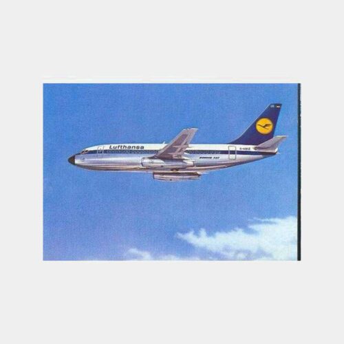 Lufthansa Uçak Kartpostal
