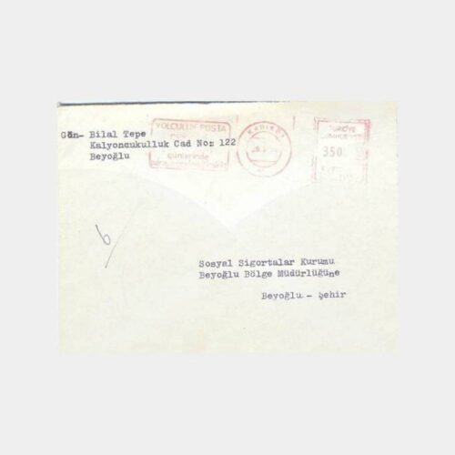 1981 YPÇ Günlerinde Paraya Çevirebilir Zarfı