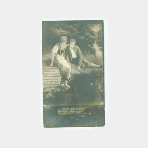 1940 Melba Çikolata Baskı Fantazi Yabancı Kart