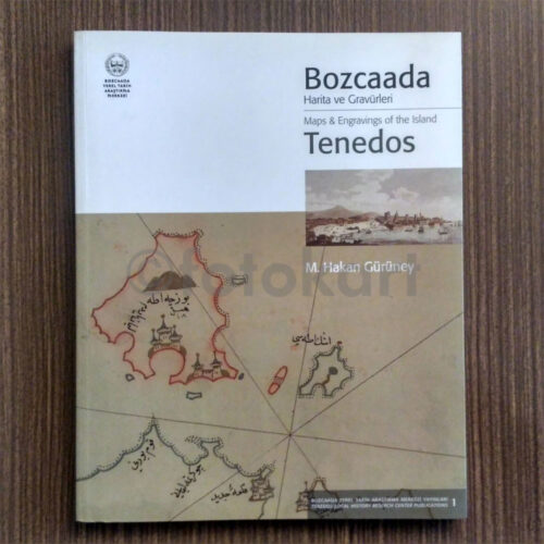 Bozcaada Tenedos Harita Gravür
