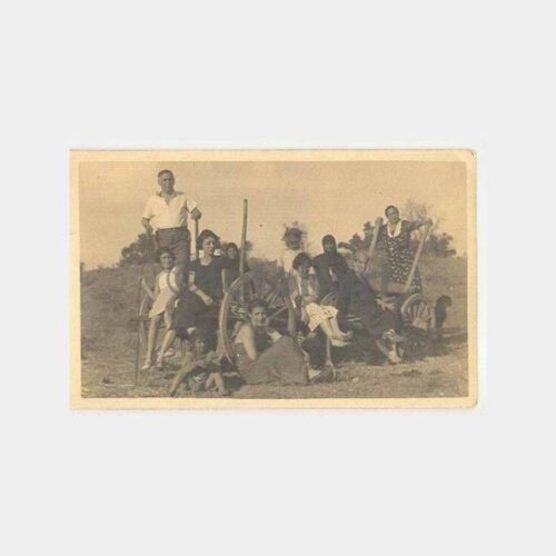 Çiftlik Yaşam Aile Grup Fotoğraf