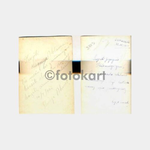 1950 Kıbrıslı Aile 2 Adet Fotoğraf - Görsel 2