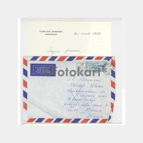 1972 Amiral Necdet Uran Mektubu