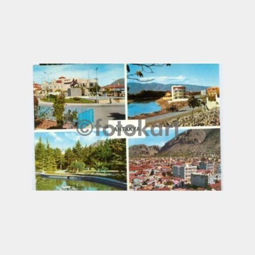 1967 Antakya 4 Değişik Görünüş Kartpostal