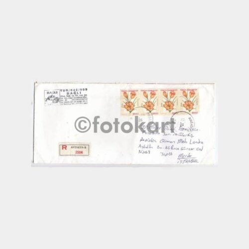 2001 Antakya Posta Damgalı Zarf