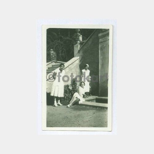 1932 Boğaziçi Bahçeköy Tarihi Ev Kadın Fotoğraf