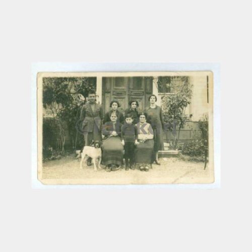 1935 Boğaziçi Baltalimanı Aile 2 Adet Fotoğraf