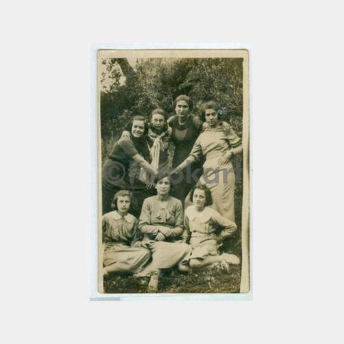 1935 Boğaziçi Baltalimanı Aile 2 Adet Fotoğraf - Görsel 3
