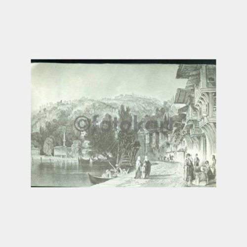 Boğaziçi Bebek Gravür İmtaş Sigorta Tebrik Kartı