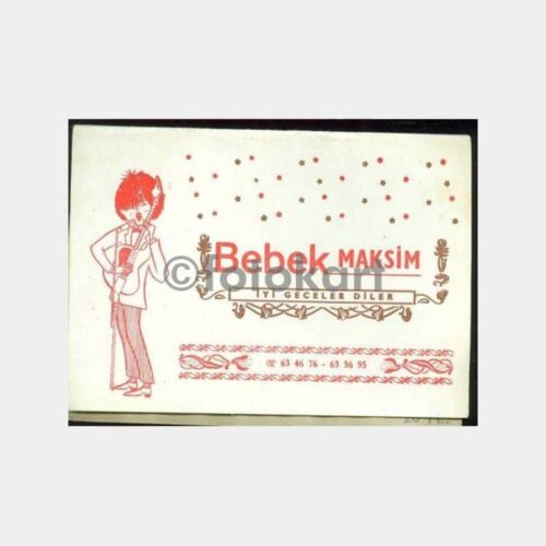 Bebek Maksim Gazinosu Fotoğraf Saklama Kartonu