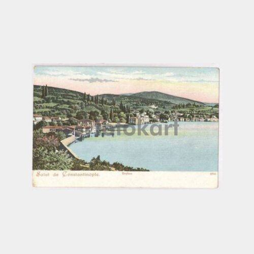 Beykoz Genel Görünüş Osmanlı Kartpostal