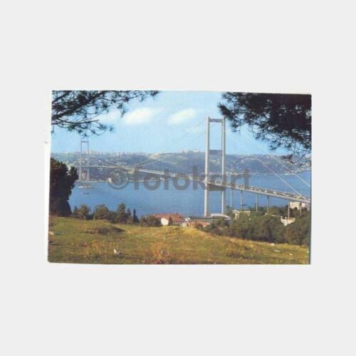Boğaziçi Köprüsü Özel Damga Baskılı Kartpostal