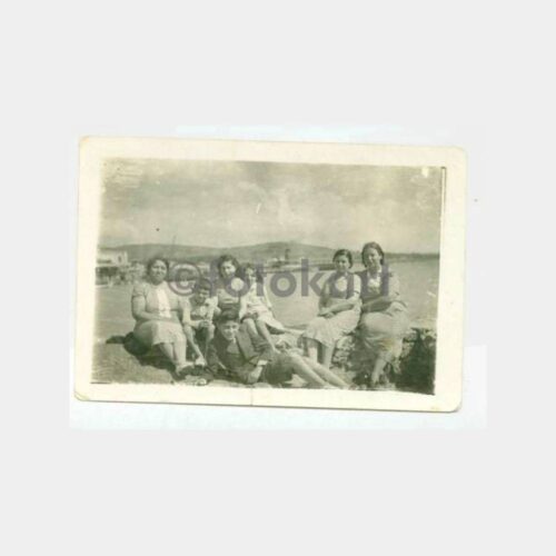 1933 Boğaziçi Sahili Aile Fotoğraf