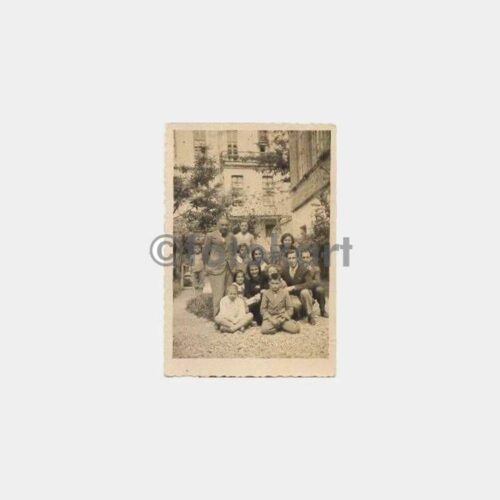 1936 Bursa Okul Grubu Küçük Ebat Fotoğraf