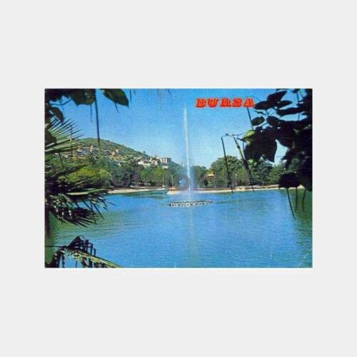 Bursa Kültür Park Havuz Kartpostal