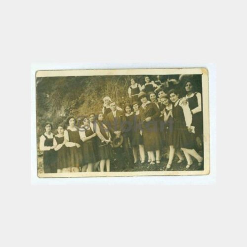 1930 Büyükada Gezisi Ermeni Okulu Fotoğraf