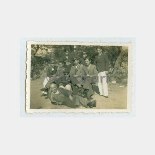 1937 Darüşşafaka Lisesi Öğrenci Grup Foto