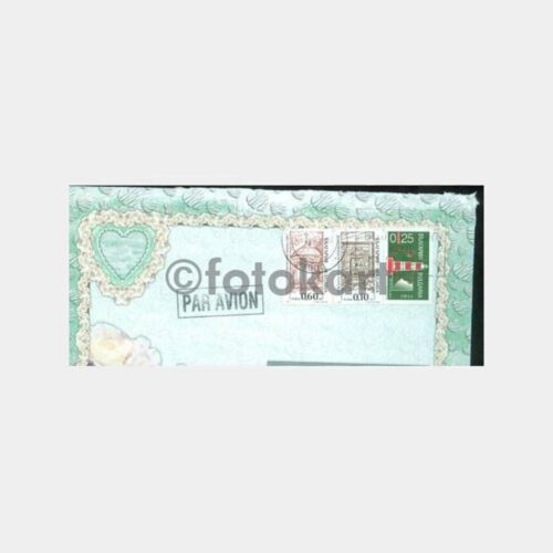 2001 Bulgaristan Deniz Feneri Pullu Zarf