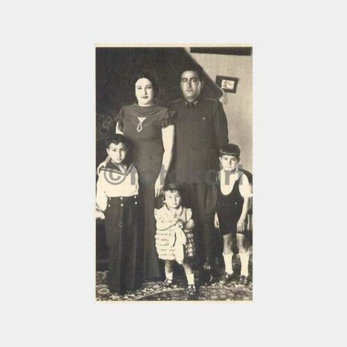 Denizci, Çocuk ve Ailesi Fotoğraf