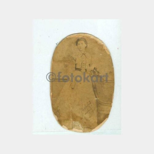 1861 Photo Ekimian İstanbul Ermeni Kadın Fotoğraf
