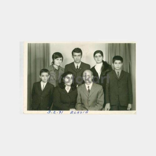 1971 Elazığ Aile Konulu Fotoğraf