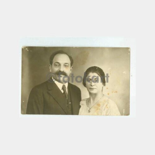 1930 İstanbul Ermeni Aile Stüdyo Fotoğraf
