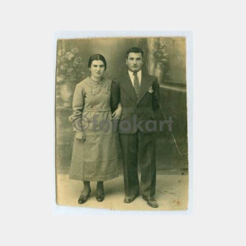 1928 Ermeni Aile Görünüş Stüdyo Fotoğraf