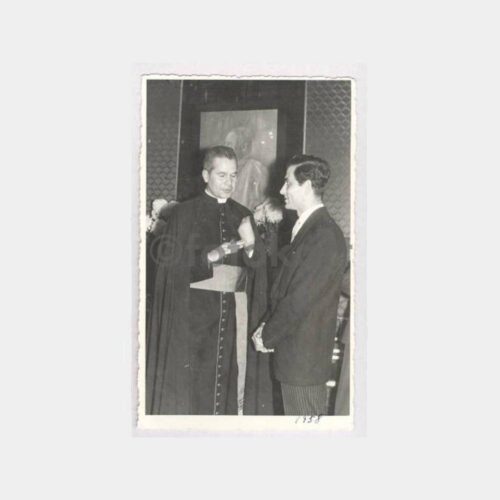 1958 Ermeni Dini Kişiler Konulu 2 Adet Fotoğraf - Görsel 2