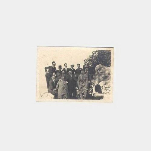 1929 Ermenice Yazılı Küçük Fotoğraf