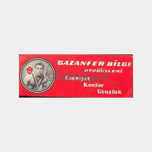 1983 Gazanfer Bilge Otobüs Bileti