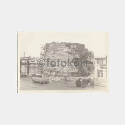 1968 Gelibolu Kale Surları Konulu 9 Adet Fotoğraf