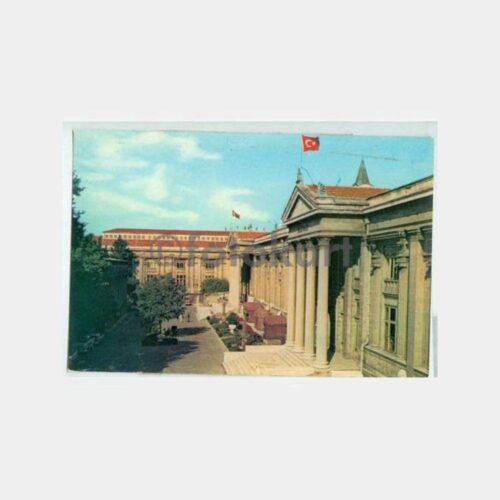 1968 Gülhane Arkeoloji Müzesi Görünüş Kartpostal