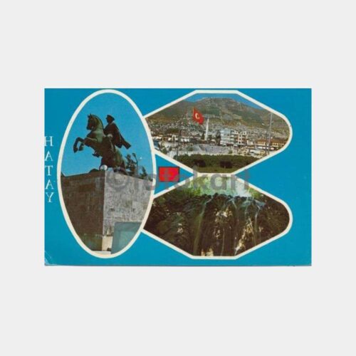 1975 Antakya Hatay 3 Görünüş Kartpostal