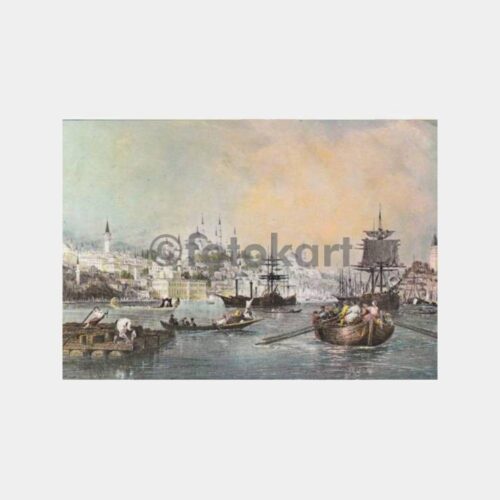 İstanbul Bankası Gravür Tebrik Kartı