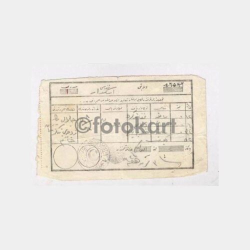 1926 Kadıköy Vergi Makbuzu - Görsel 2