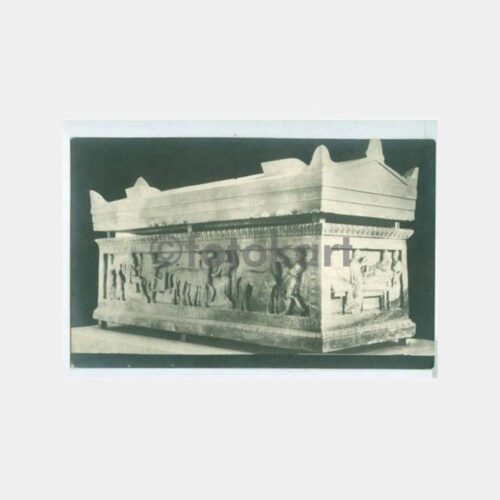 1930 Arkeoloji Müzesi Lahit Konulu Kartpostal