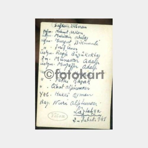 1941 Kars Laztabya Kayakçılar Fotoğraf - Görsel 2