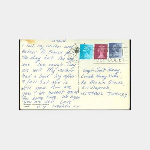 ABD Los Angeles Uçaklı Kartpostal - Görsel 2